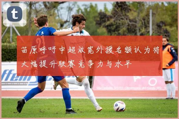 苗原呼吁中超放宽外援名额认为将大幅提升联赛竞争力与水平